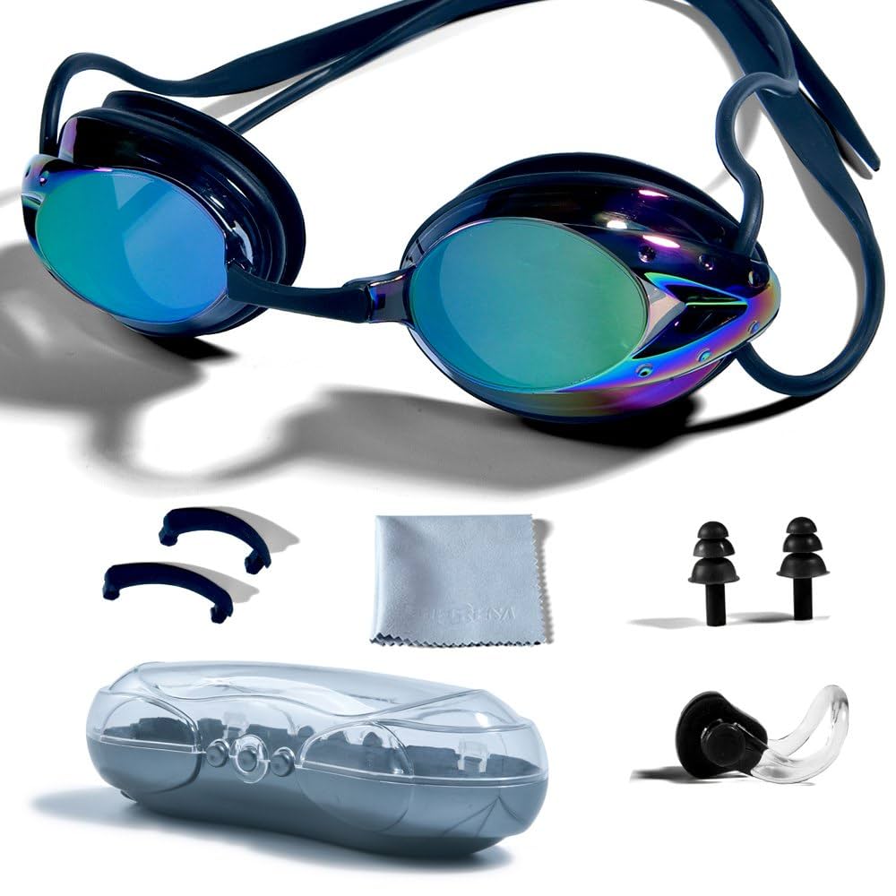 Amazon | PHELRENA プロ仕様 水泳ゴーグル 曇り止め 紫外線保護